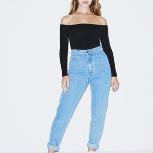 American Apparel High Waist Jean Size 25